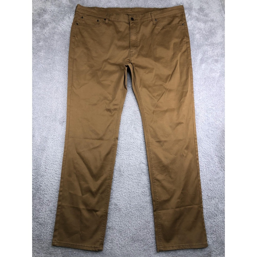 Levi's 541 Jeans Mens Size 48x37 (Tag 48x38) Brown Athletic Taper